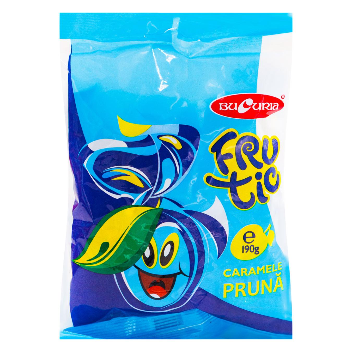 Caramele Bucuria Frutic Prune 190 g