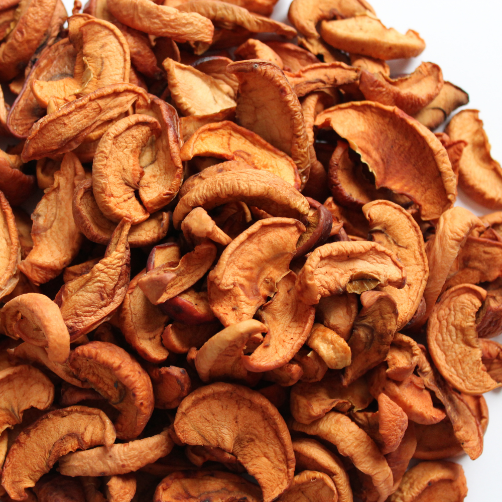 Mere uscate bucăți