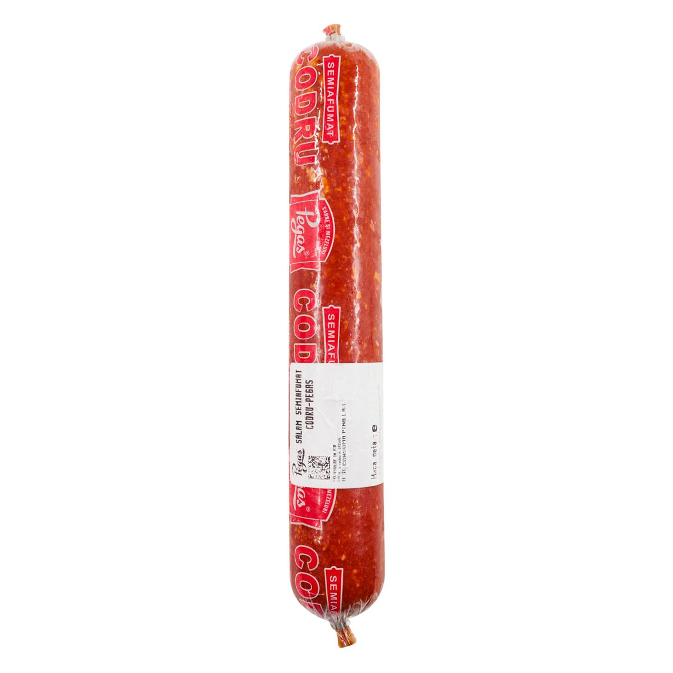 Salam Pegas Codru semi-afumat ~500g