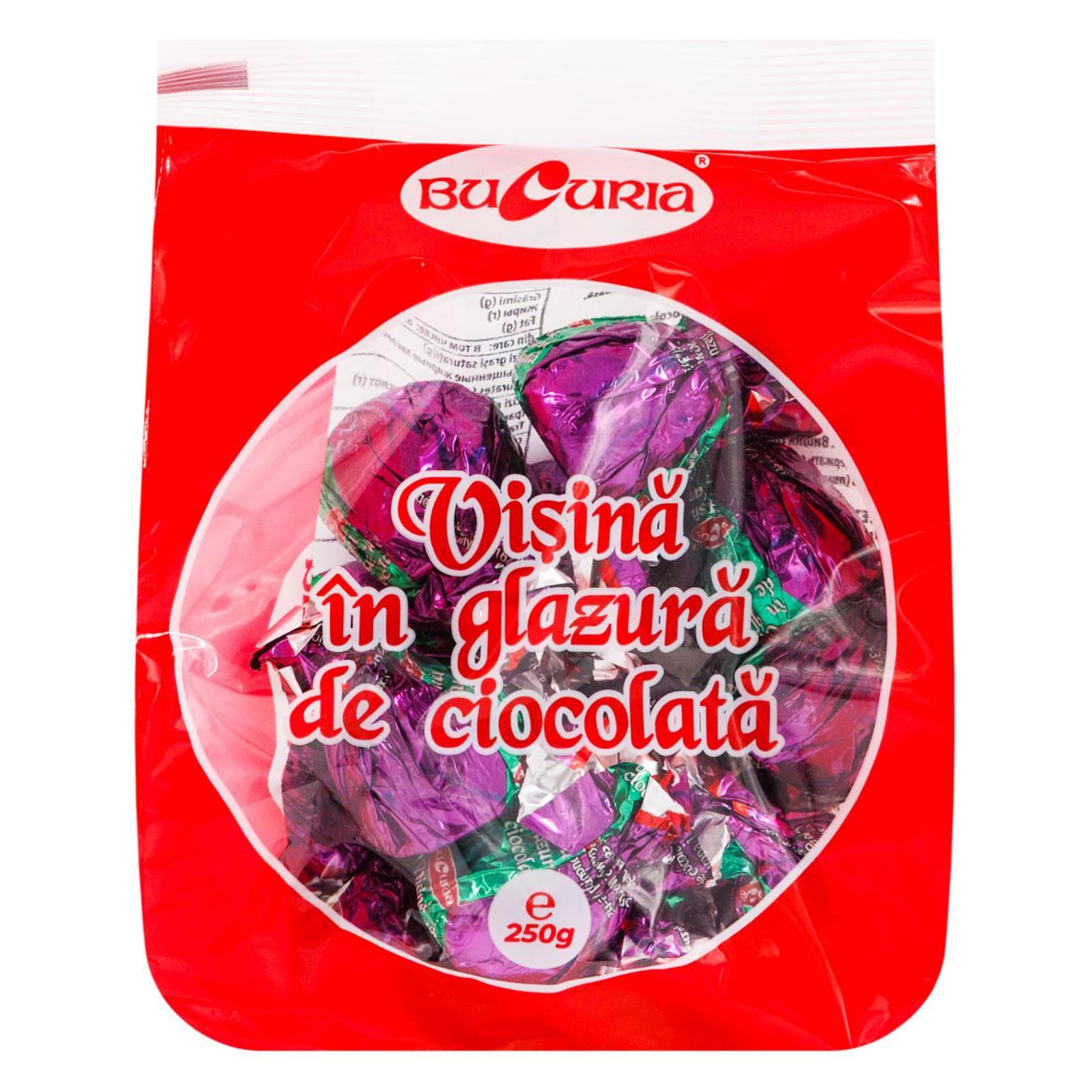 Bomboane Bucuria Vișină de ciocolată 250 g