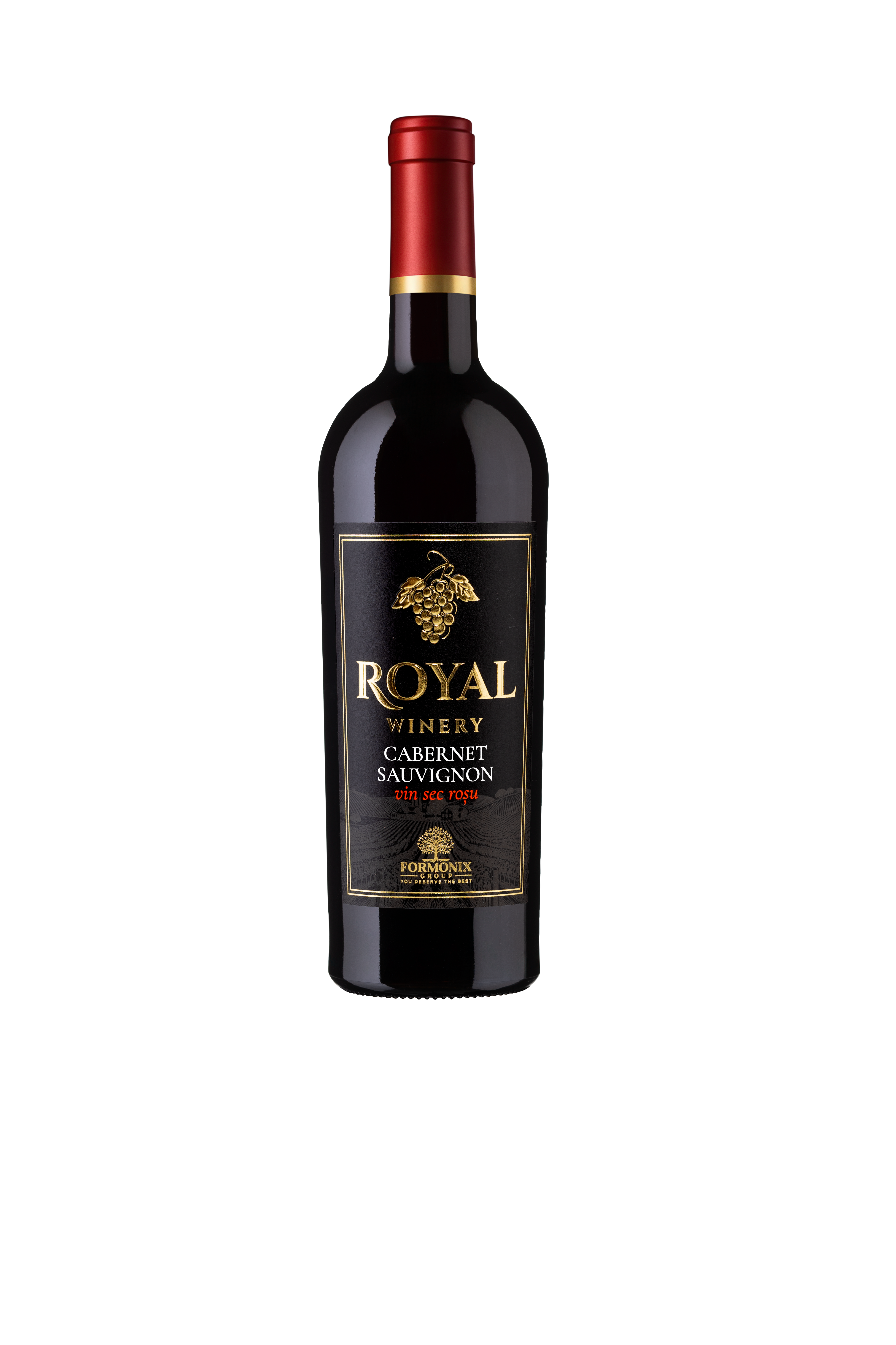 Vin sec roșu Cabernet Sauvignon 750 ml