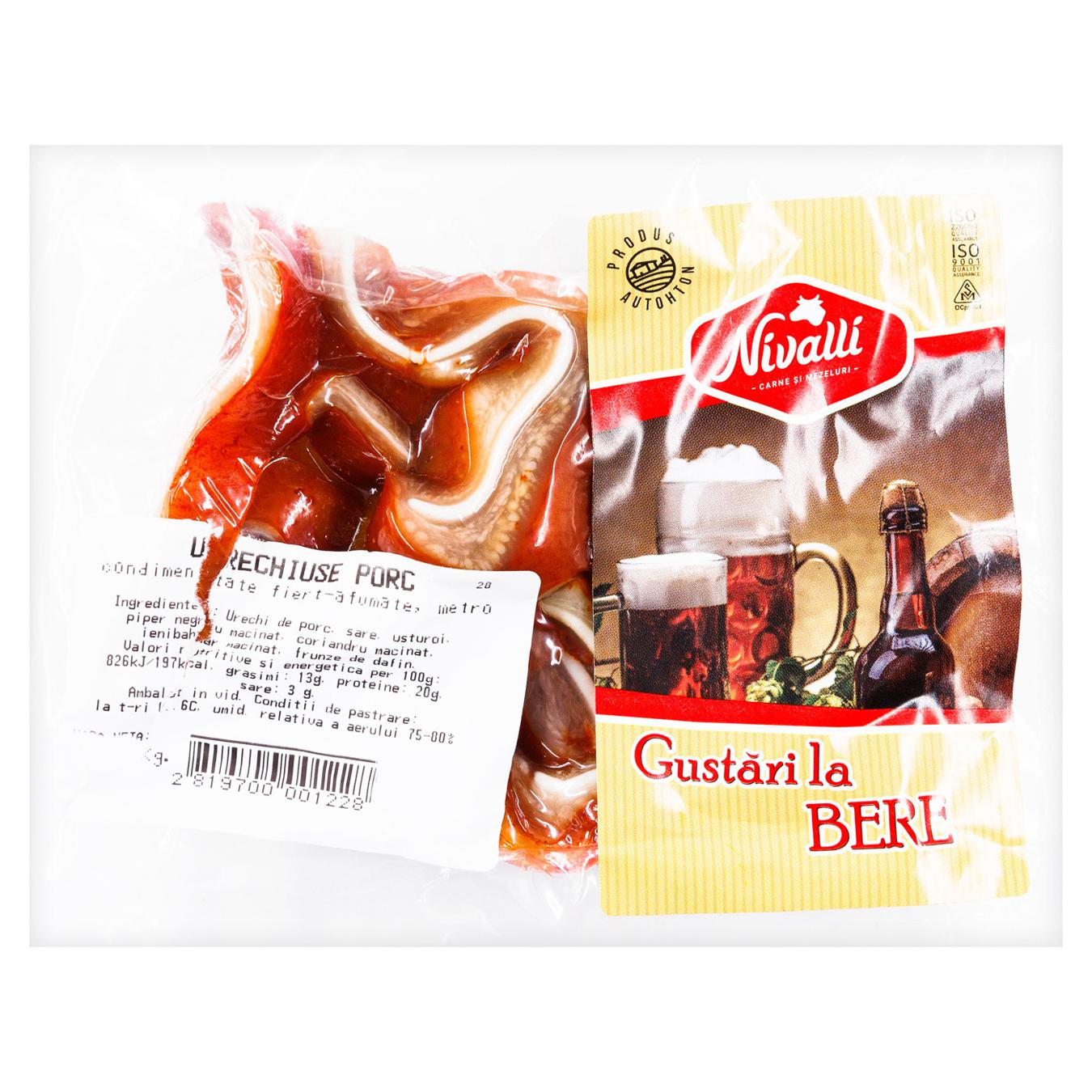 Urechiuse de porc Nivalli fiert-afumate, kg