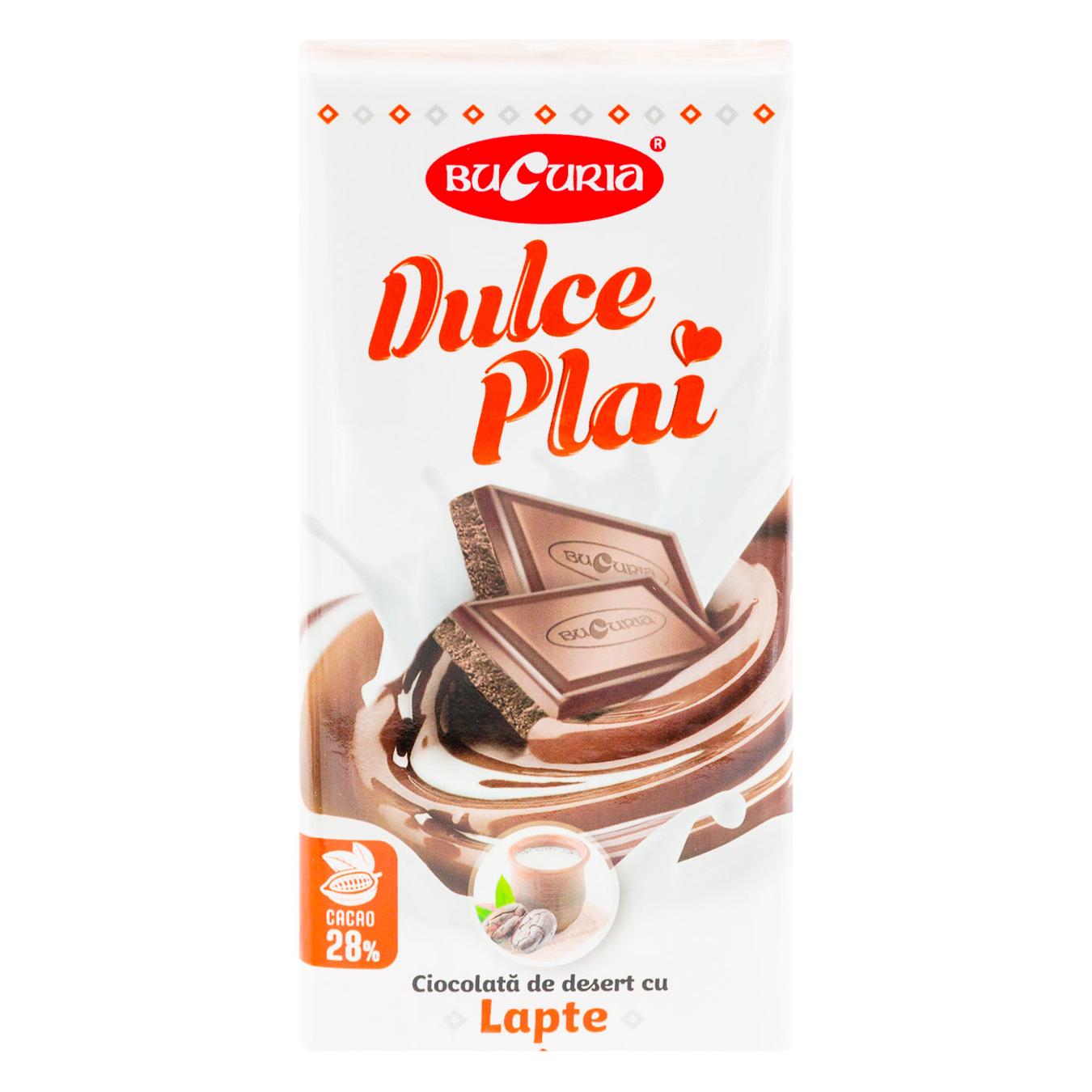 Ciocolată de lapte Bucuria Plai 90 g