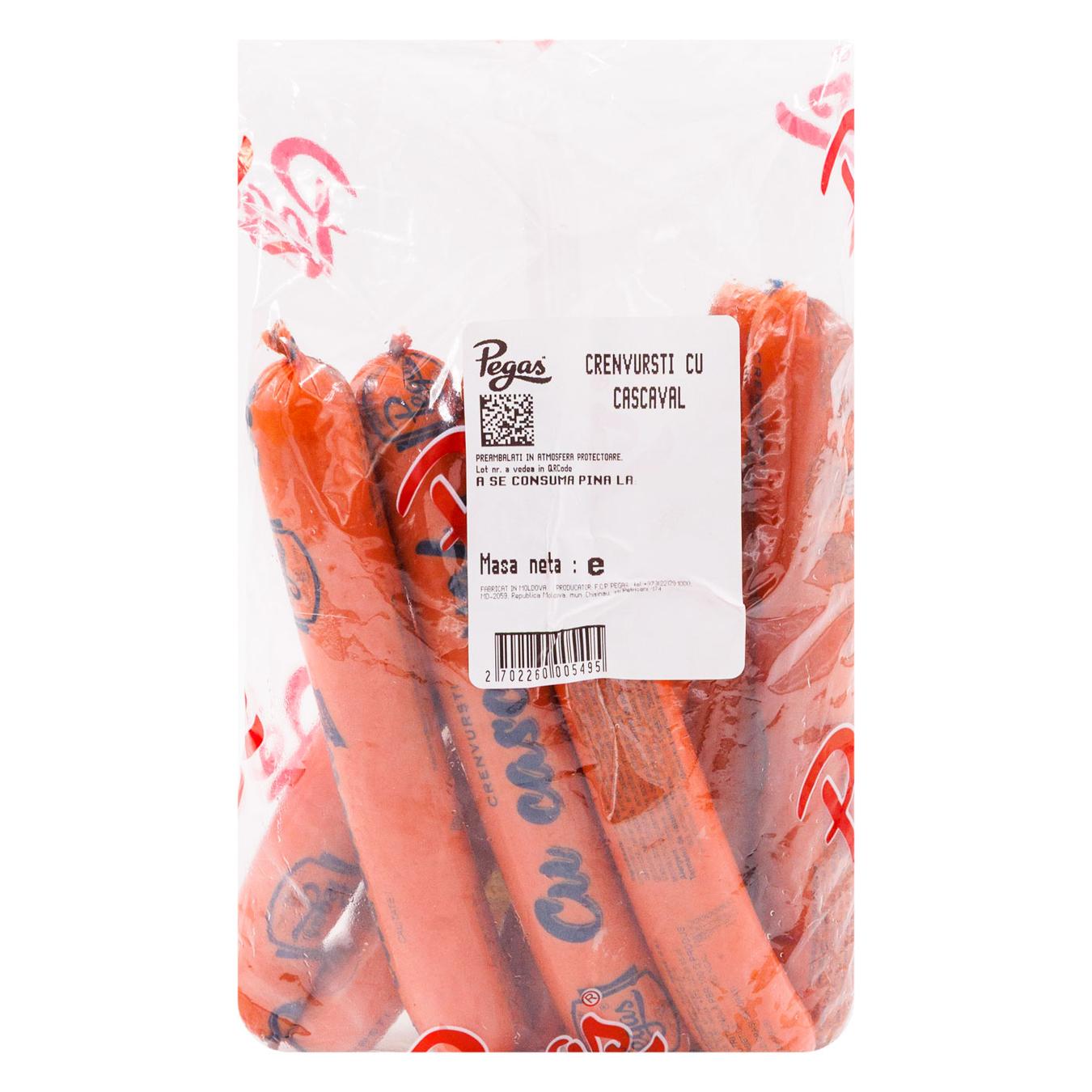 Crenvurști Pegas Cașcaval ~500g