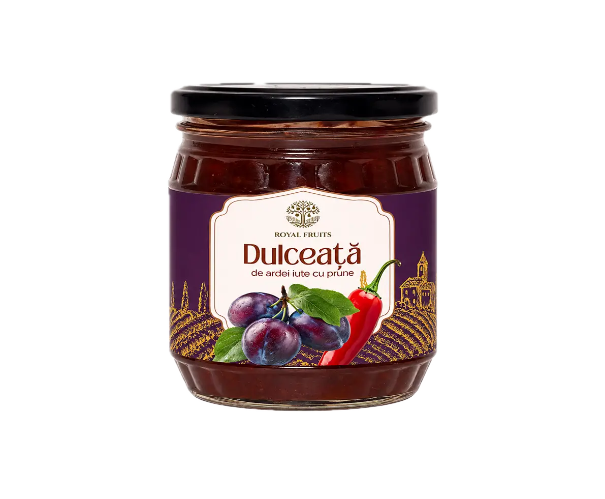 Dulceată de ardei cu prune