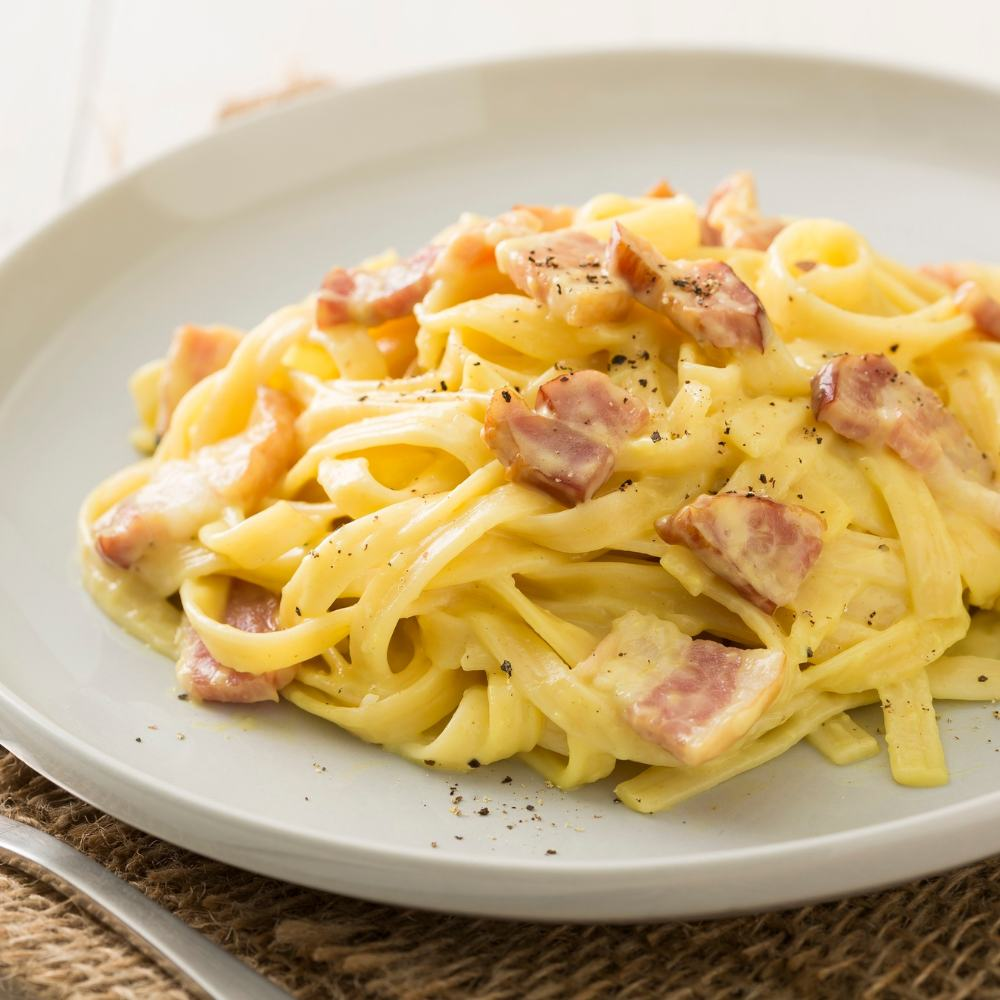 Spaghete carbonara