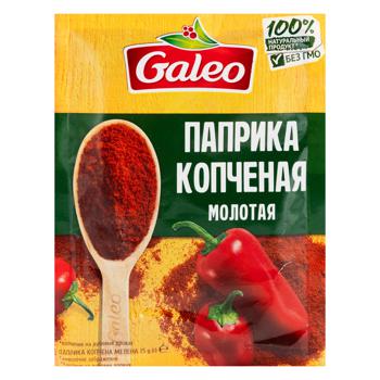 Boia de ardei afumată măcinată Galeo 15g