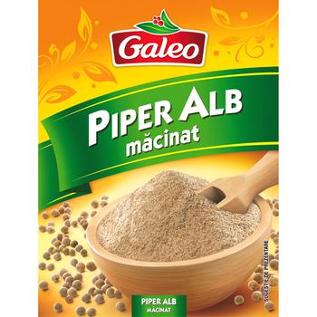 Piper alb măcinat Galeo 15g