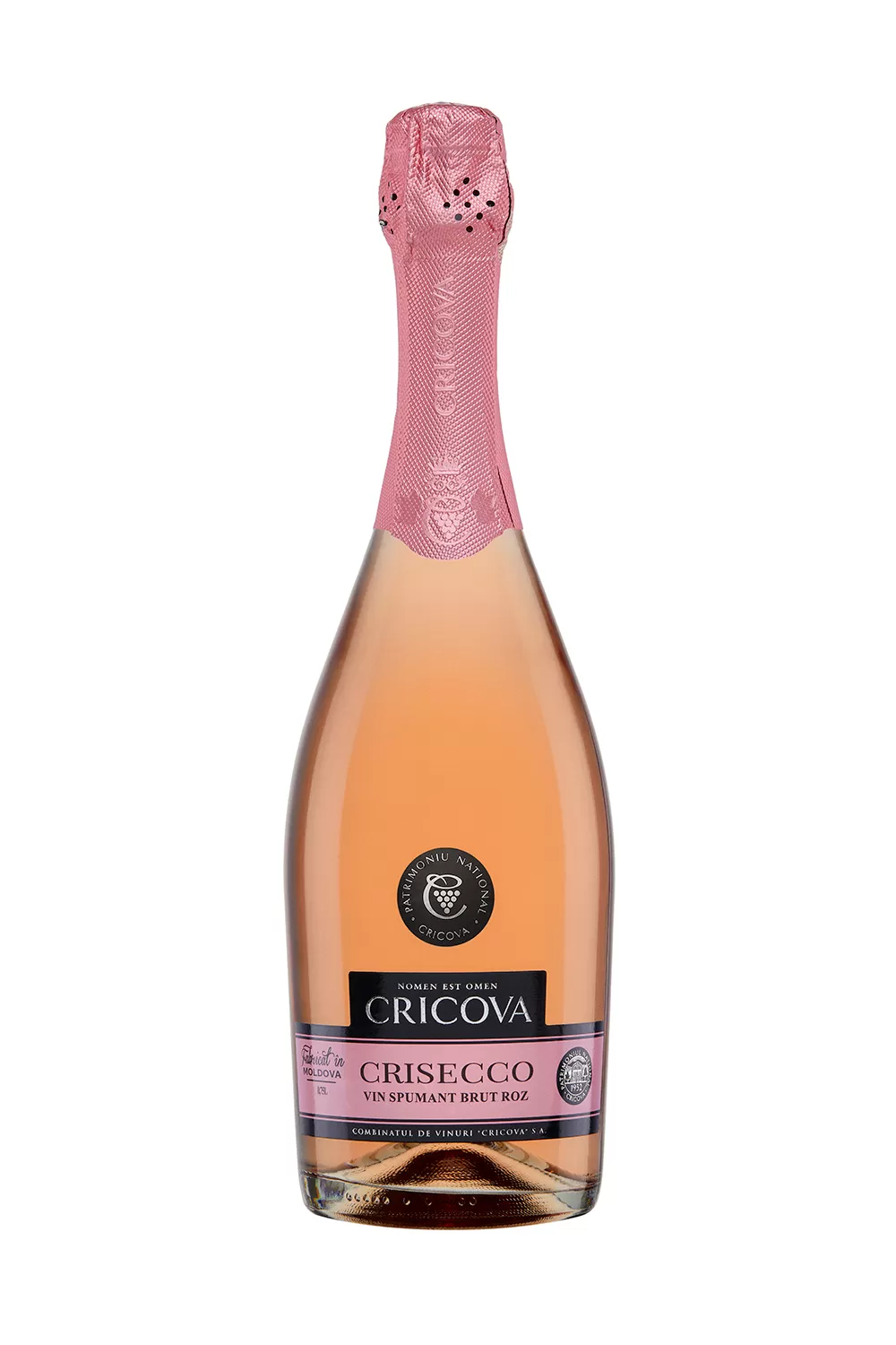 CRICOVA CRISECCO Vin spumant roze brut 0,75 l