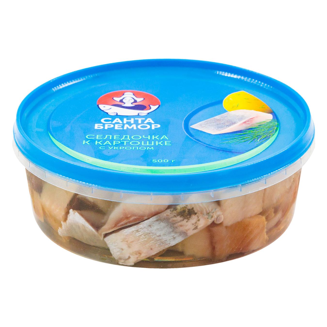 File de hering Santa Bremor cu mărar 500g