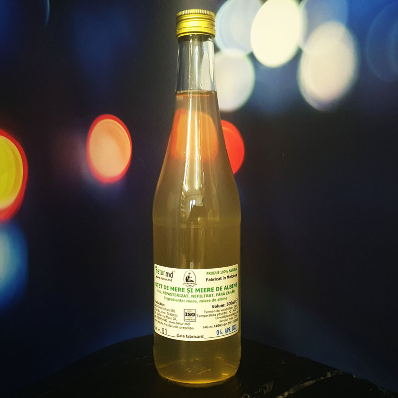 Oțet de mere și miere de albine