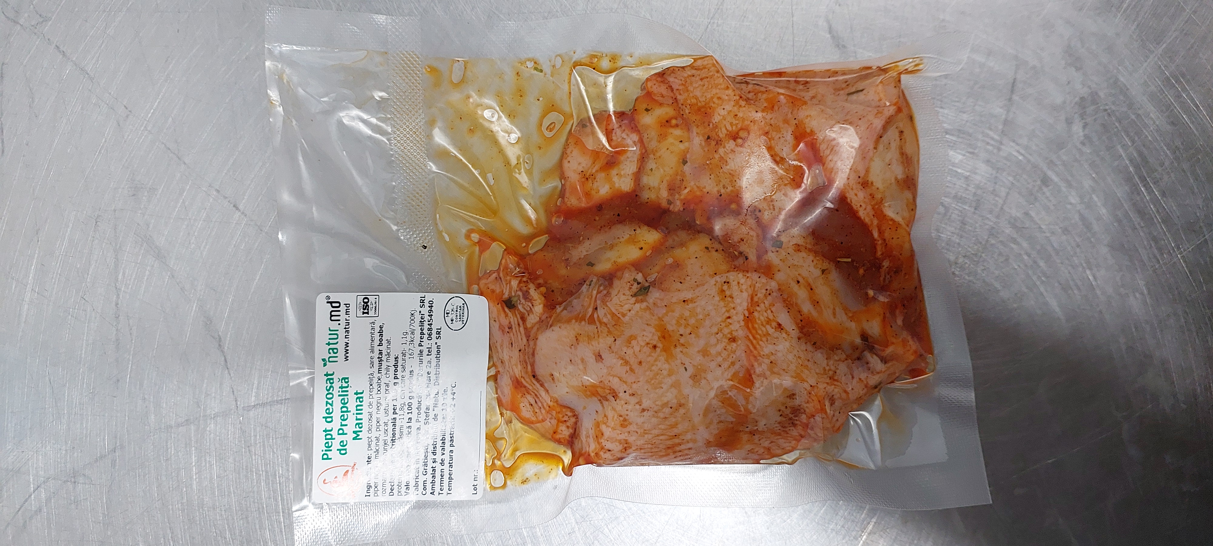 Piept dezosat de prepeliță marinat