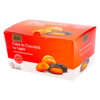 Bomboane Nefis Caise in ciocolata 200g