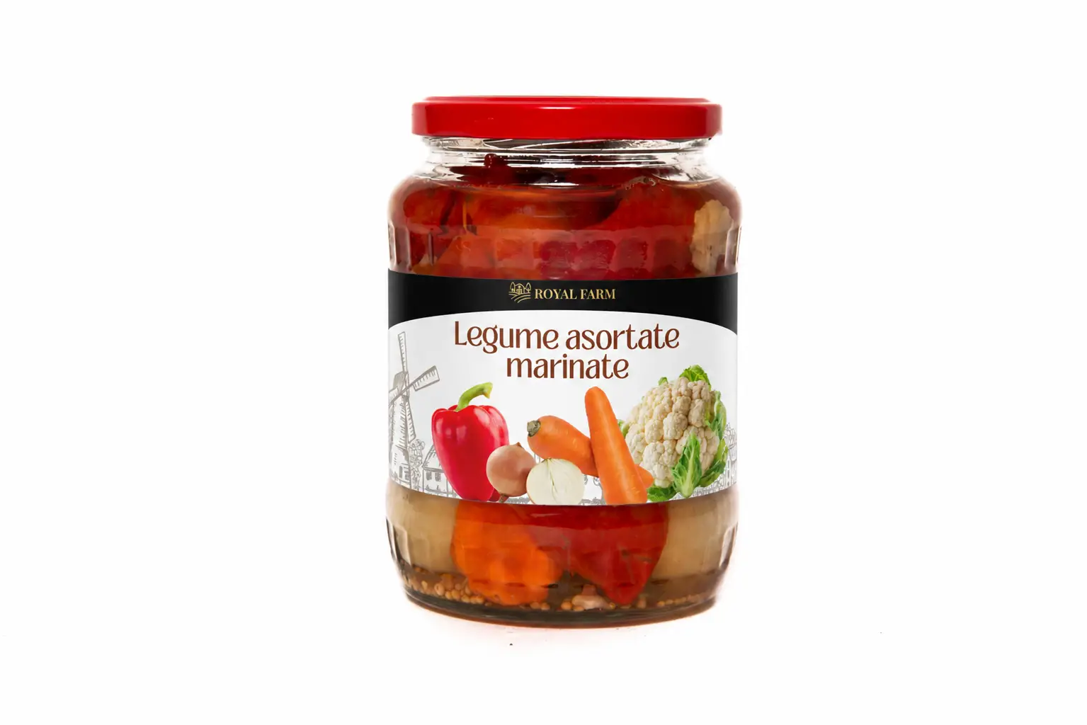 Legume asortate marinate