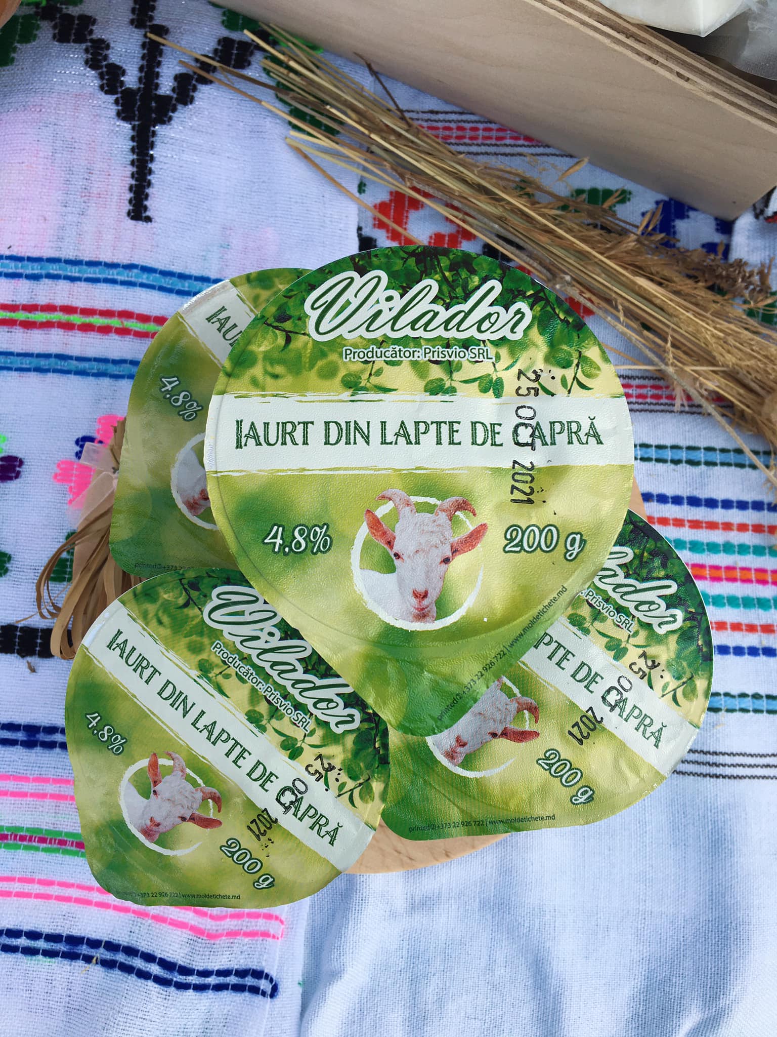 Iaurt din lapte de capra Vilador 200g
