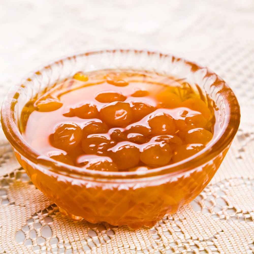 Dulceață de cireșe albe