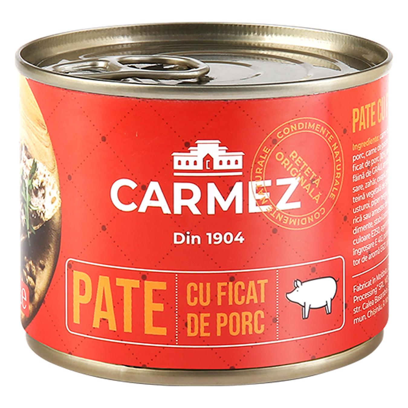 Pate de ficat Carmez Porc 200g