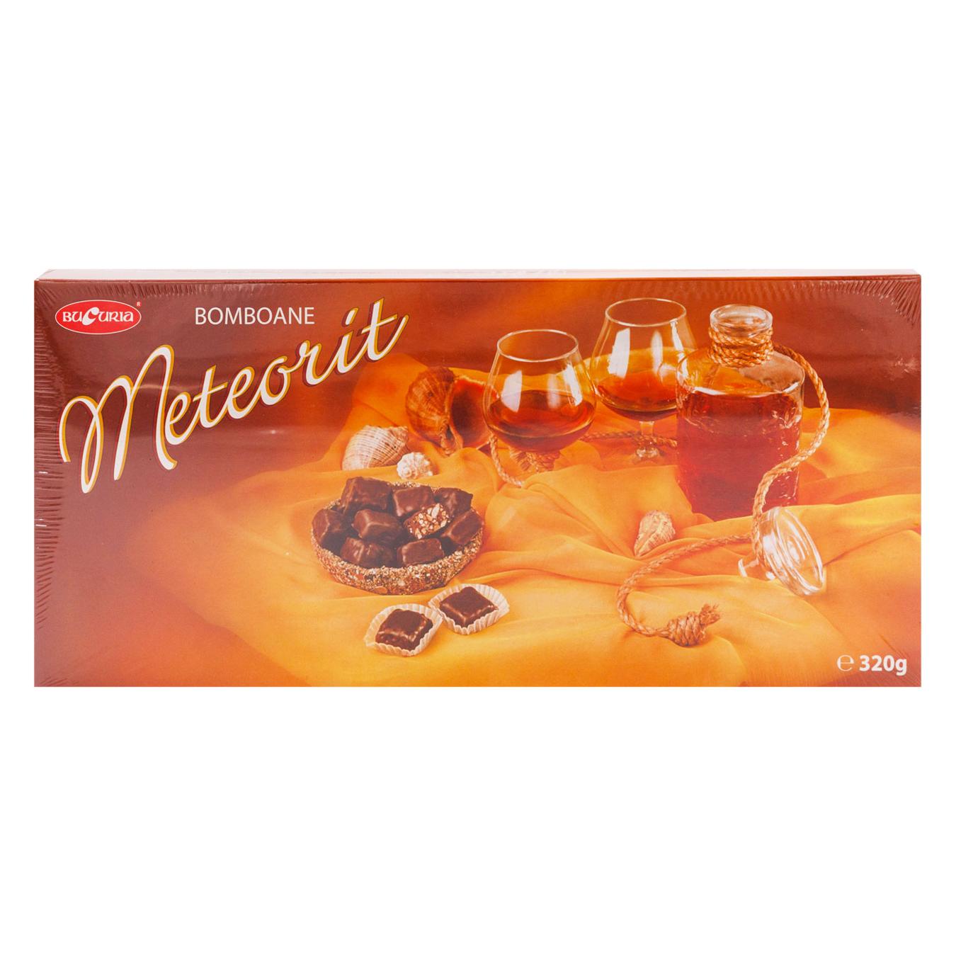 Bomboane Bucuria Meteorit de ciocolată în cutie 320 g