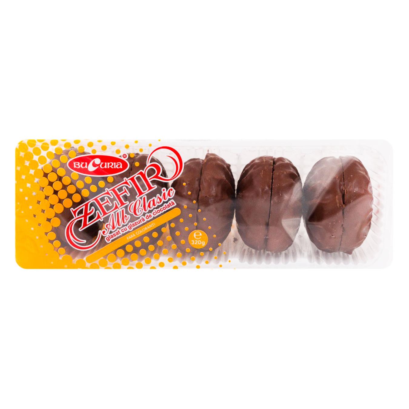 Zefir Bucuria în ciocolată 320 g