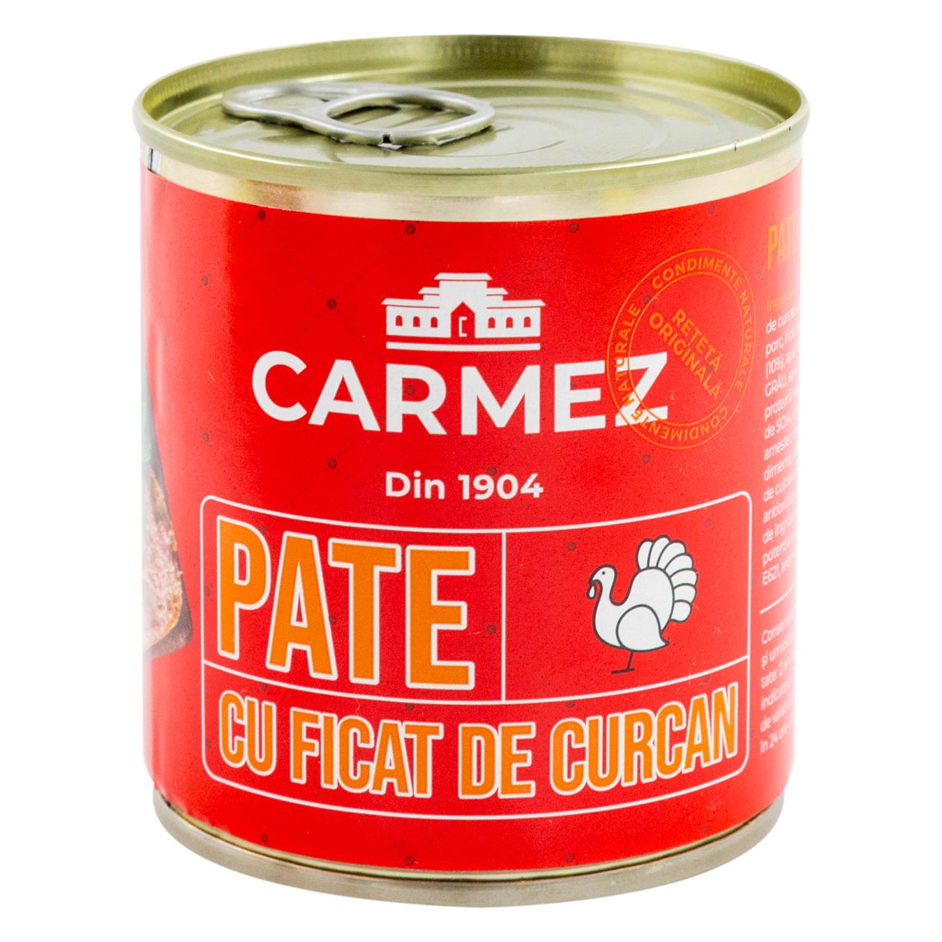 Pate de ficat Carmez Curcan 300g