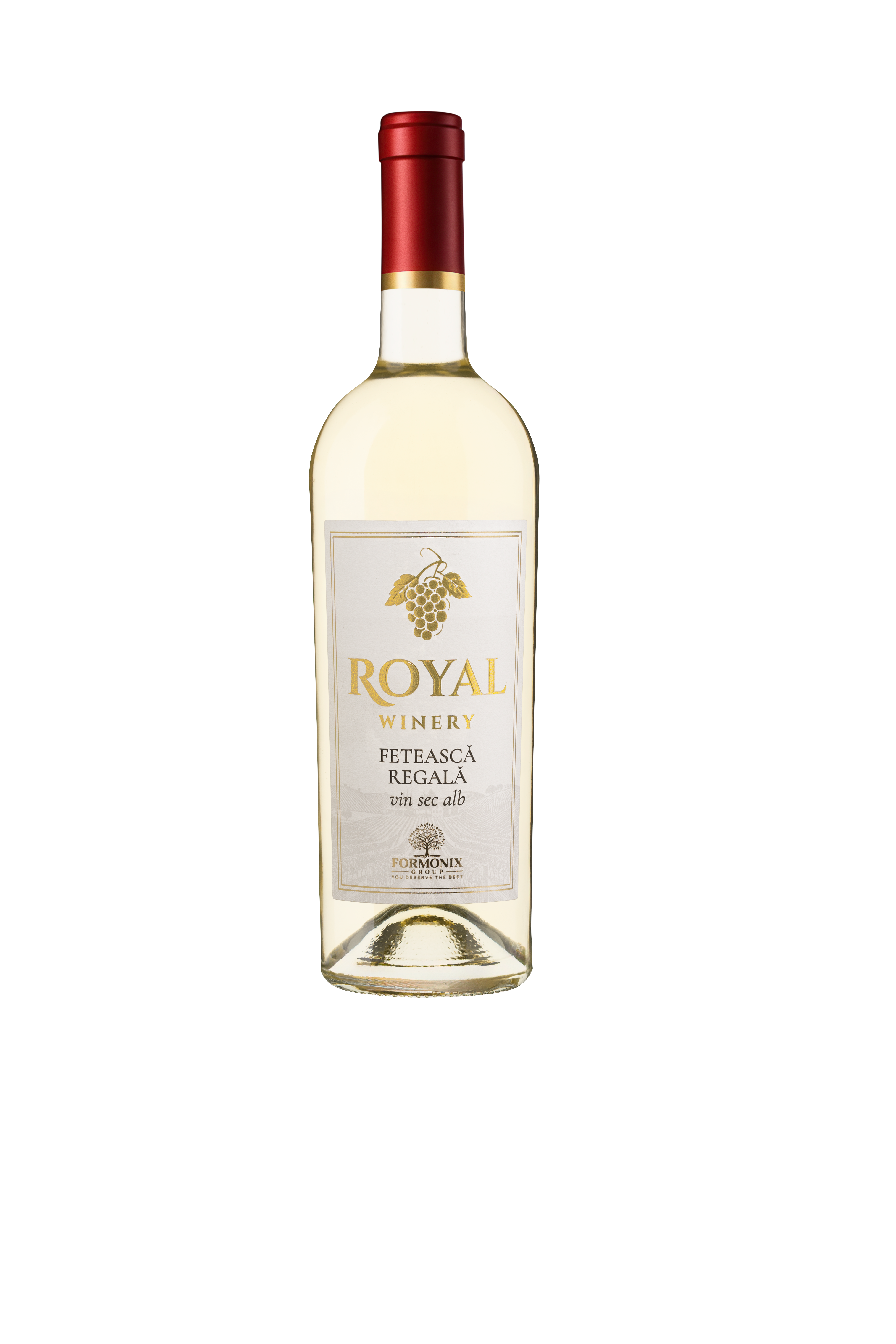 Vin alb sec Feteasca regală 750 ml