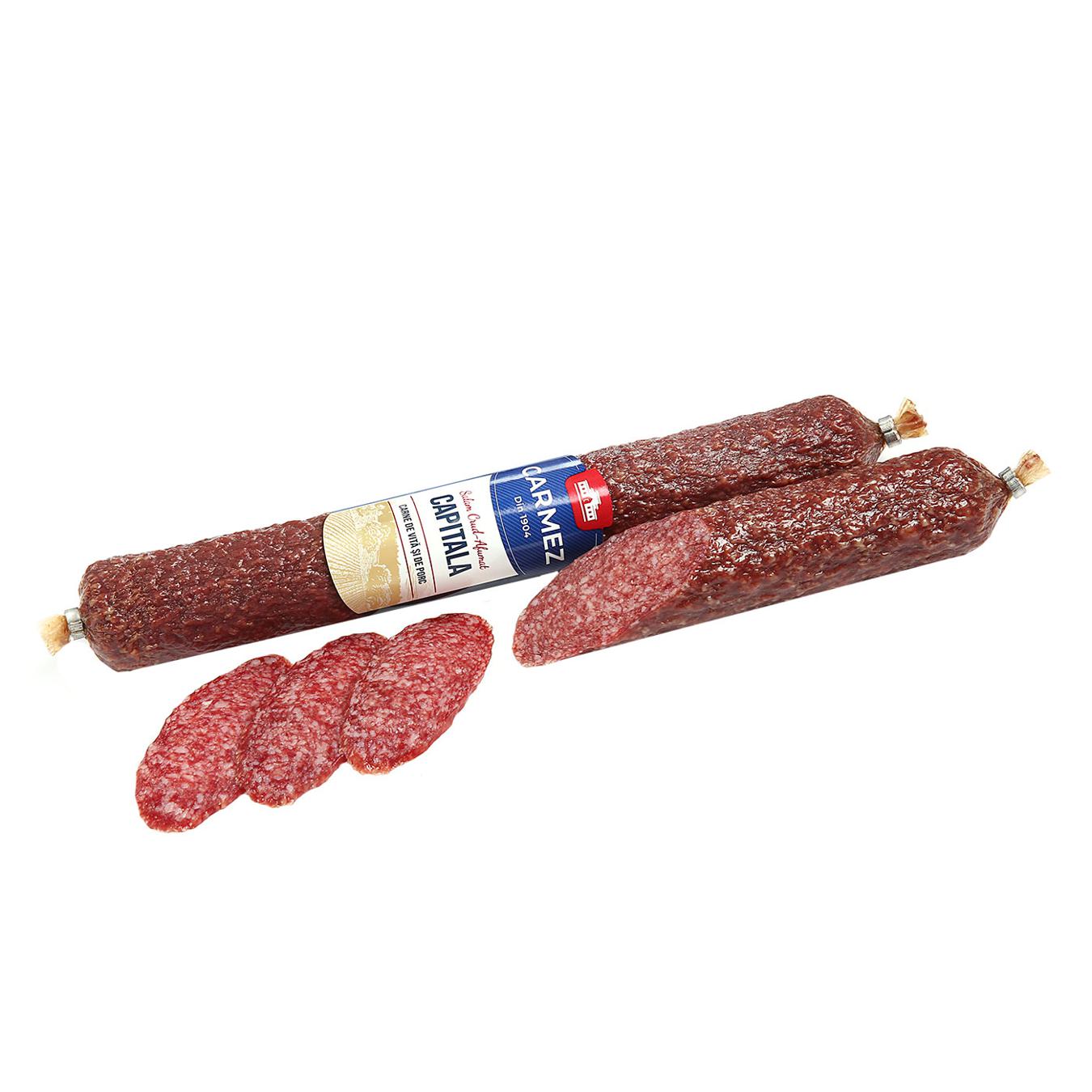 Salam Carmez Capitala crud-afumat ~300g
