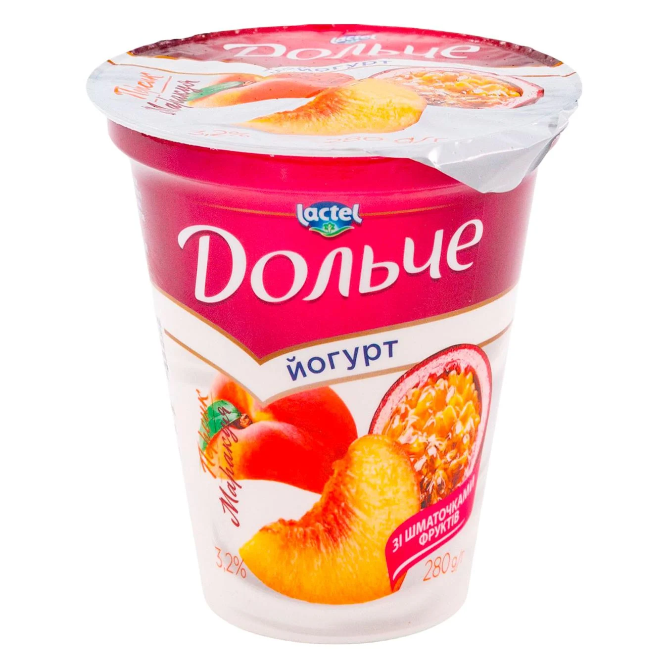 Iaurt Dolce Piersici maracuia 3.2% 280g