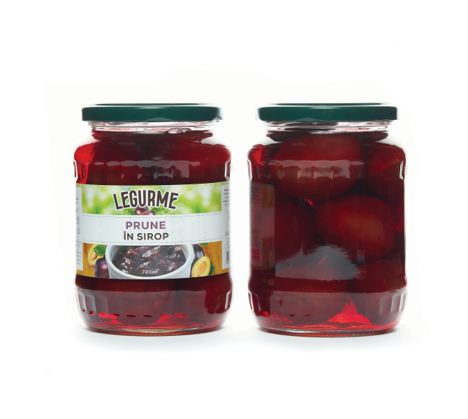 Prune în sirop 700 g