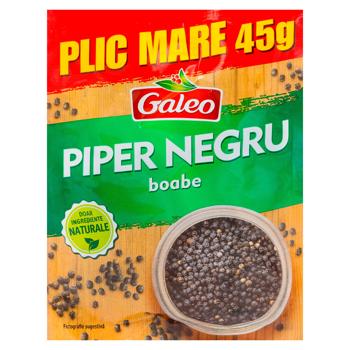 Piper negru boabe Galeo 45g