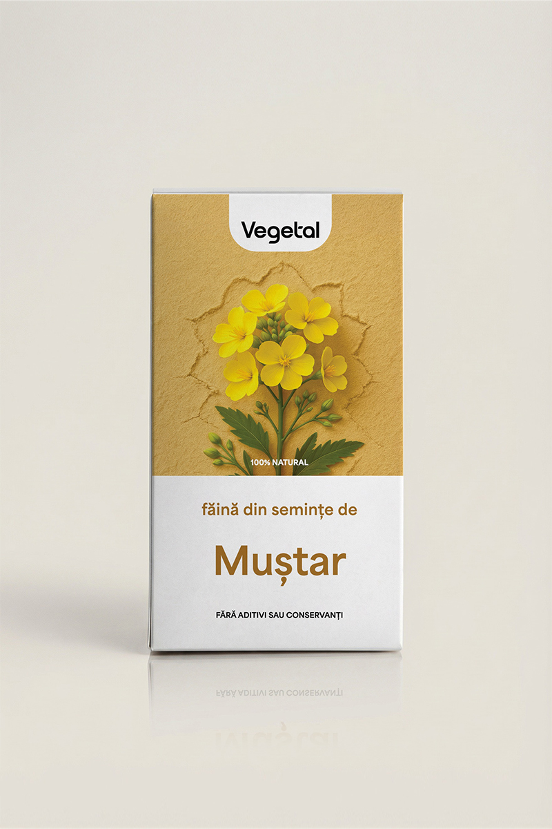 Făină din semințe de Muștar 400g