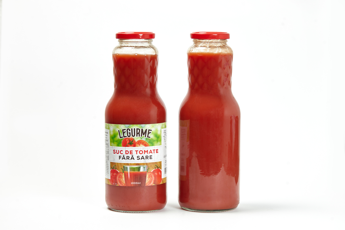 Suc de tomate(fără sare) 1 L/3 L