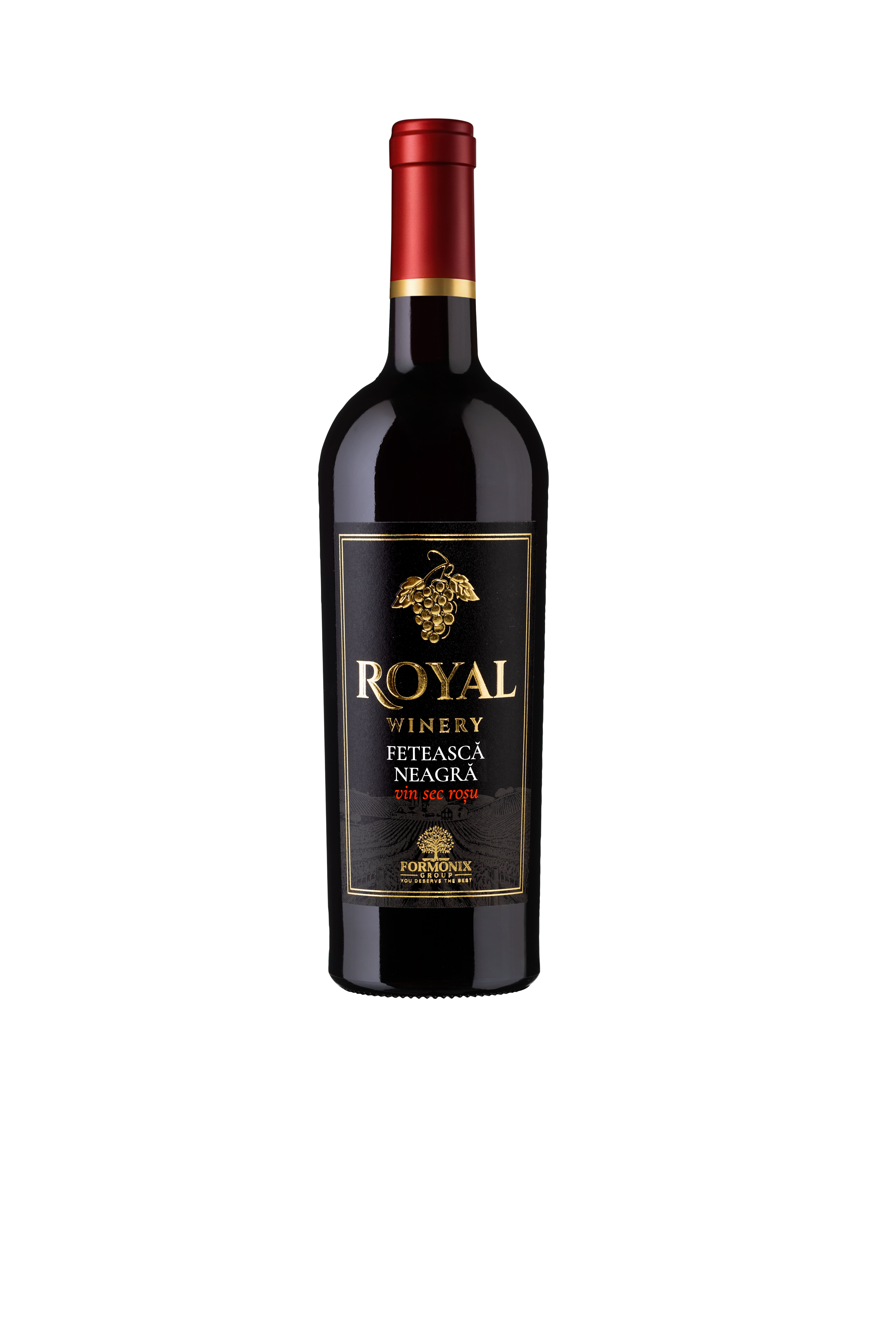 Vin sec roșu Fetească Neagră Saperavi 750 ml